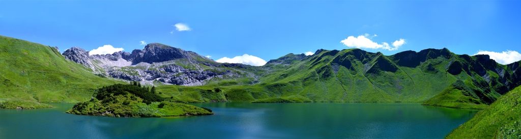 schrecksee, mountain lake, allgäu